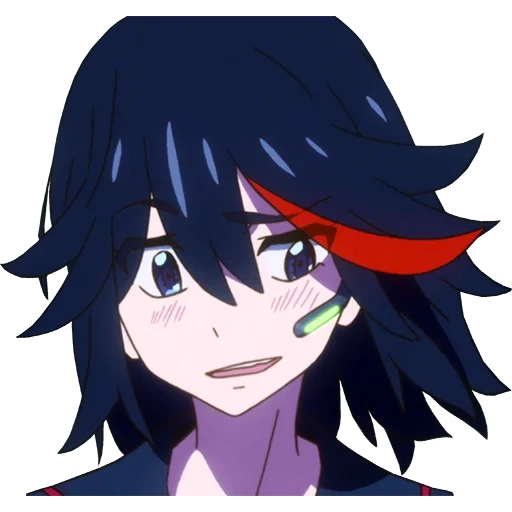 ryuko, ryuko est des obscénités, ryuko matoi, kill la kill, personnages d'anime