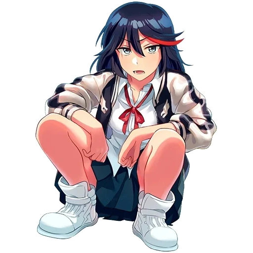 вайфу рюко, ryuuko matoi, kill la kill, рикка такарада, рикка такарада гридман