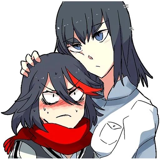 ryuko satsuki, matar a la presa, ryuko es la madre yuri, sanagayama ryuko son obscenidades, satsuki mata ryuko satsuki