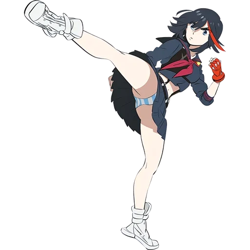 matoy luco, ryuko matoi, kill la kill, anime tapak kuda naga, kill la kill ruko