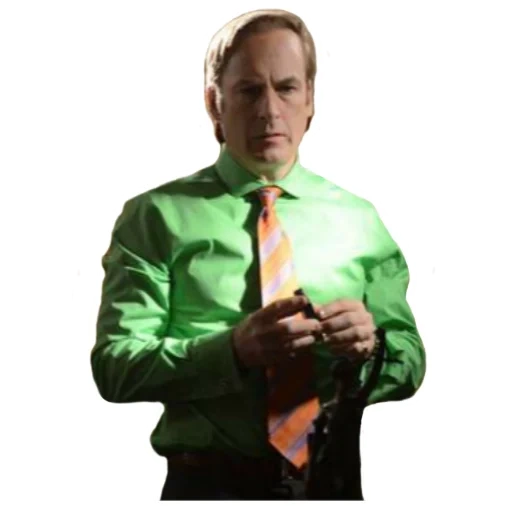 мужчины, человек, мужчина, сол гудман, зеленый галстук