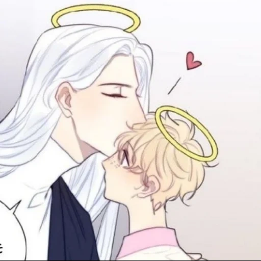 i fumetti, adorabile coppia anime, comics pop, cartoon arcangelo, arcangelo manhwa