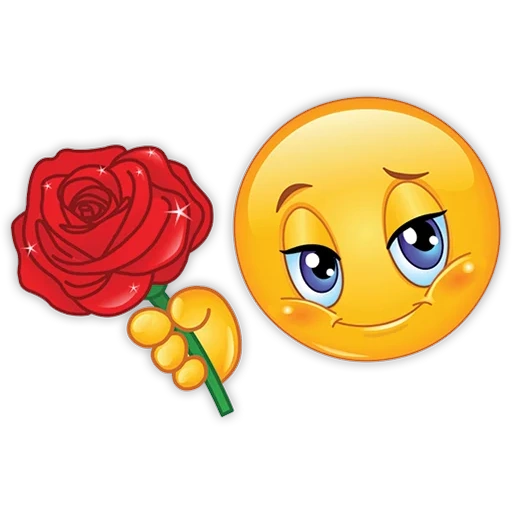 rose smiling face, the smiling face is rosy, smiling face floret, smiling face floret, rose red smiling face knife