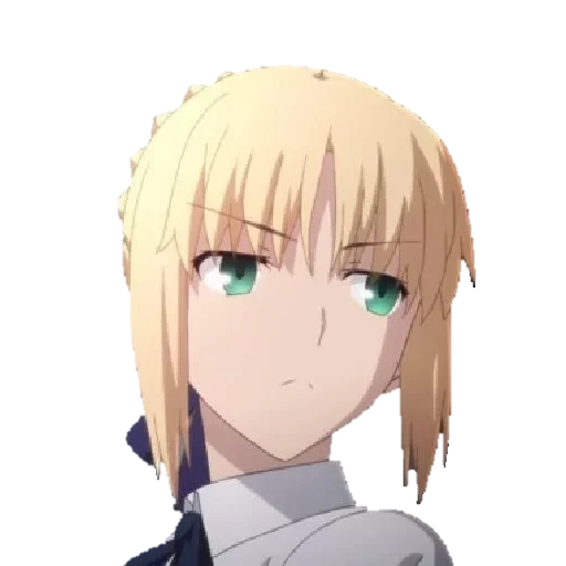 saber, sayber ubw, menina anime, personagem de anime, motivo de crença