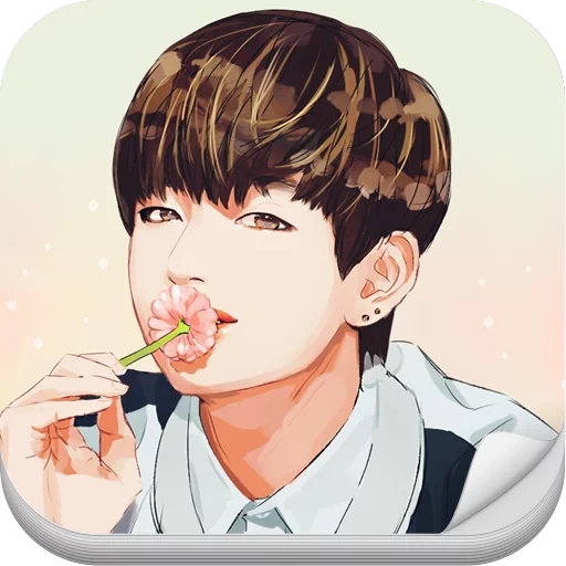 bts arty, bts fanart, kim tae-hyun, bangtan boys, taiheng art company