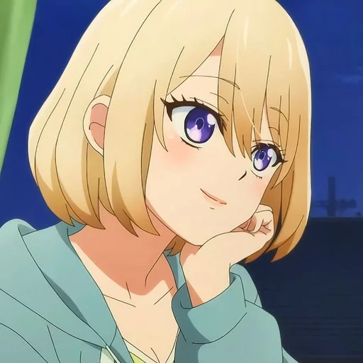 animação é fofa, animação de kawai, menina anime, papel de animação, kakkou no iinazuke