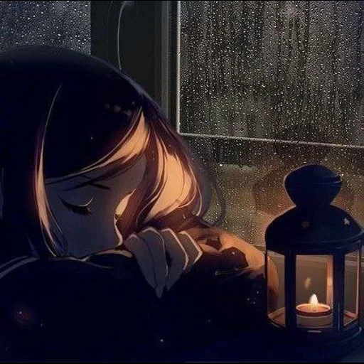 темнота, печаль аниме, однофамильцы, грустные аниме, грустные аниме моменты