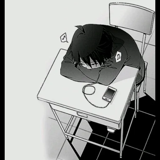 abb, der traurige anime, anime depression, anime solitude, anime depression einsamkeit