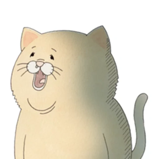 жирный кот, толстый кот, толстый котик, грустный толстый котик