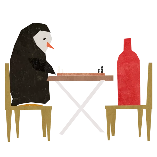 пингвин, sad penguin, грустный пингвин, олег бородин пингвин