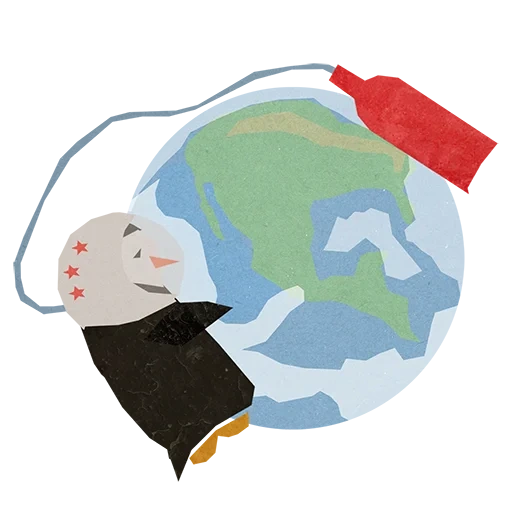 illustration, illustration de la terre, oleg borodin penguin, illustratrice de la planète terre, illustration de la planète terre
