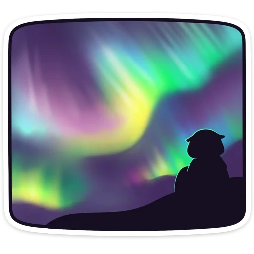 sakhayana, polar lights