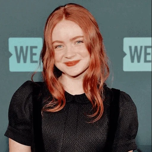 девушка, watch me, sadie sink, рыжие актрисы