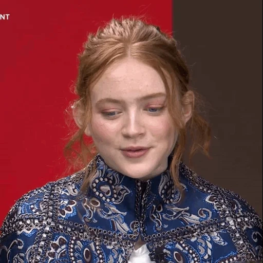 actresses, young woman, sadie sink, lu de laazh, very strange things