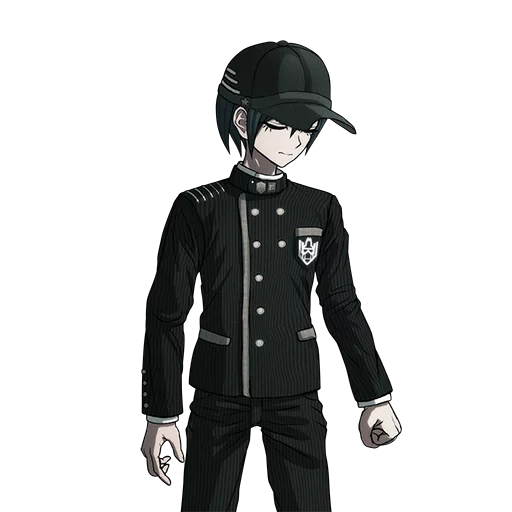 setelan shuichi, shuichi saihara, shuichi sugar sprite, shuichi sugar pertumbuhan penuh, sosok danganronpa dari shuichi sugar