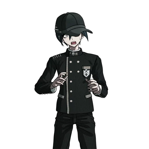 danganronpa, protagonis shuichi, shuichi sugar sprite, shuichi sugar pertumbuhan penuh, danganronpa trigger happy havoc