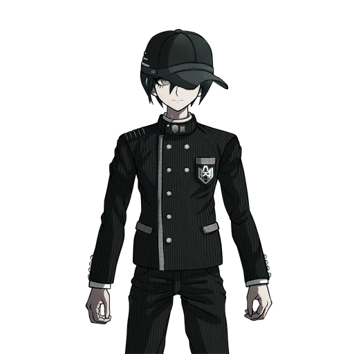 setelan shuichi, shuichi saihara, shuichi saihara, shuichi sugar pertumbuhan penuh, sosok danganronpa dari shuichi sugar