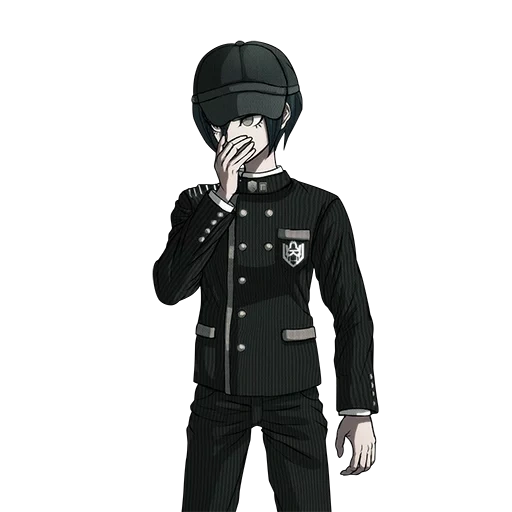 gambar, ide anime, shuichi saihara, dangganronpa shuichi, shuichi sugar sprite