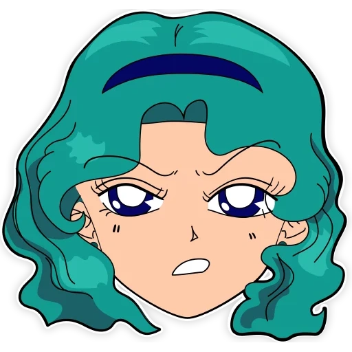 sailor moon, sailor neptunus, sailor neptune 90, sailor neptune chibi, sailor neptune michira kayo