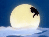 luna, notte ripida, la natura della luna, usagi shadow moon, background della luna della luna marinaio