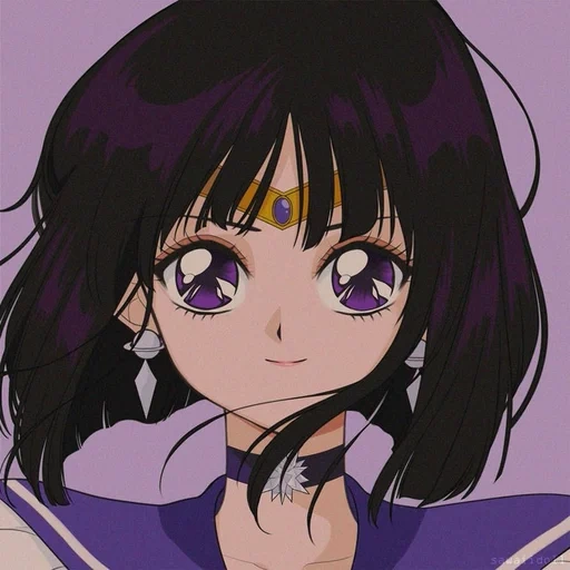 sailor moon, sailor mars, sailor saturnus, karakter anime, estetika tomoe hotar