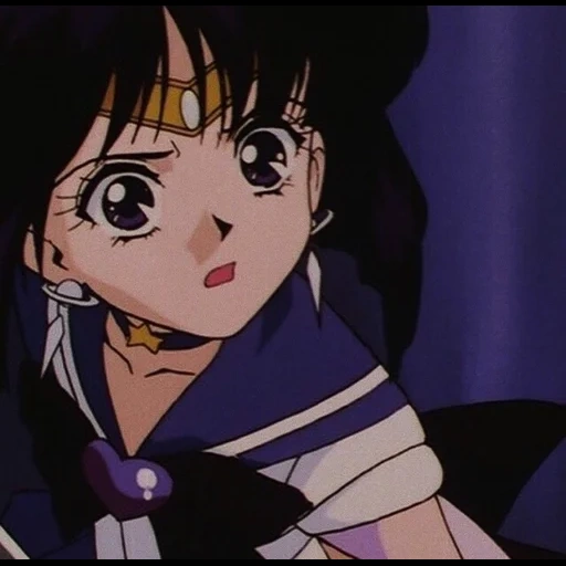 marin lune, marin mars, marin saturne, sailor saturn anime 90, sailormun hotar tomoe