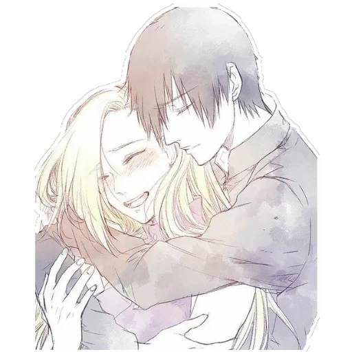 picture, anime couples, lovely anime couples, ino yamanaka sai 18, anime angel of bloodshed