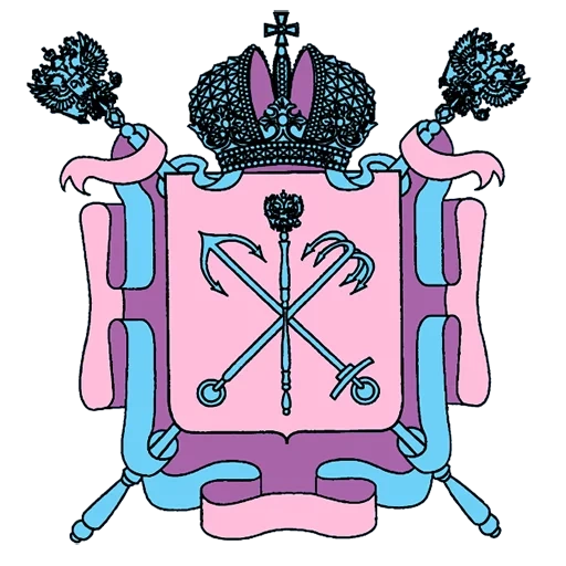 emblema di san pietroburgo, emblema di san pietroburgo 2003, emblema del disegno di san pietroburgo, emblema di petrovsky di san pietroburgo, stemma del governo di san pietroburgo