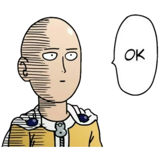 saitama, сайтама ок, saitama ok, ванпанчмен, one punch man ок