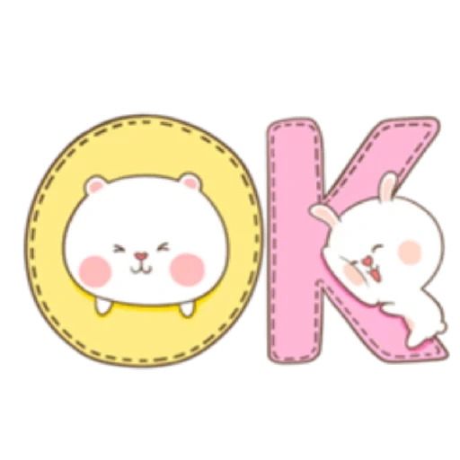 encantador, clipart, ei gatinha, desenhos kawaii