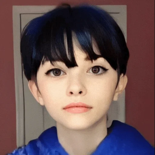 little girl, girl, girls are emotional, cosplay makeup, girl's short hair