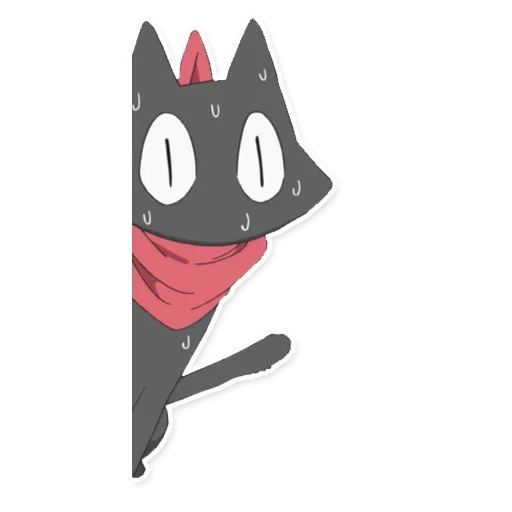kucing, sakamoto, nichijou sakamoto, anime sakamoto cat, sakamoto cat avatar