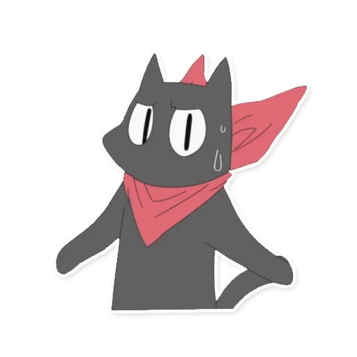 personnage de catnips, nichijou sakamoto, chat anime sakamoto