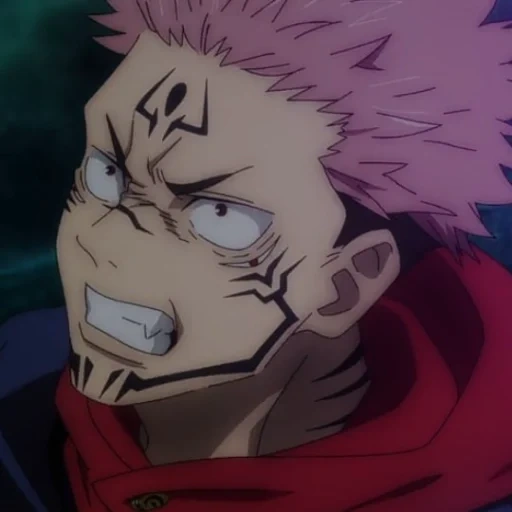 anime, jujutsu kaisen, karakter anime, anime kikujuku kaisen, pertempuran ajaib tado yuji