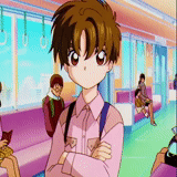 рисунок, ли аниме, персонажи аниме, cardcaptor sakura, syaoran screenshots