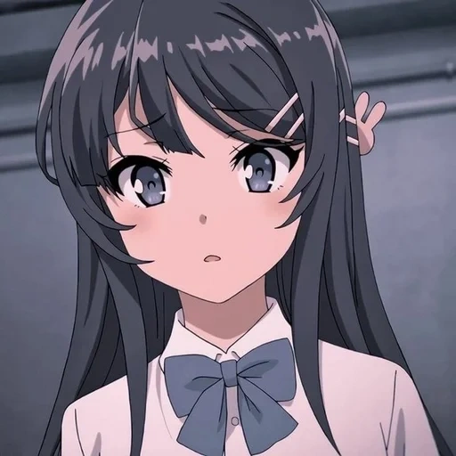 sakurajima, anime girl, karakter anime, mi sakurajima, seishun buta yarou