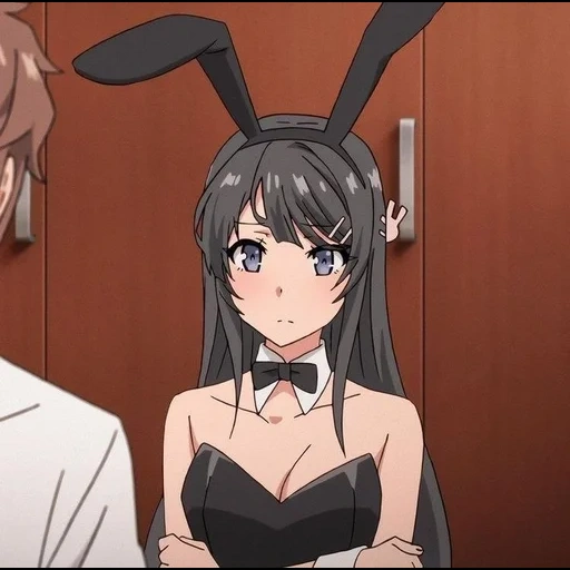 anime, schöner anime, heißer anime, mia sakuraudzima, bunny girl senpai