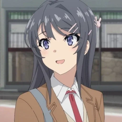 sakura shimei, personagem de anime, seishun buta yarou, seishun buta yarou wa bunny, seishun buta yarou wa bunny girl
