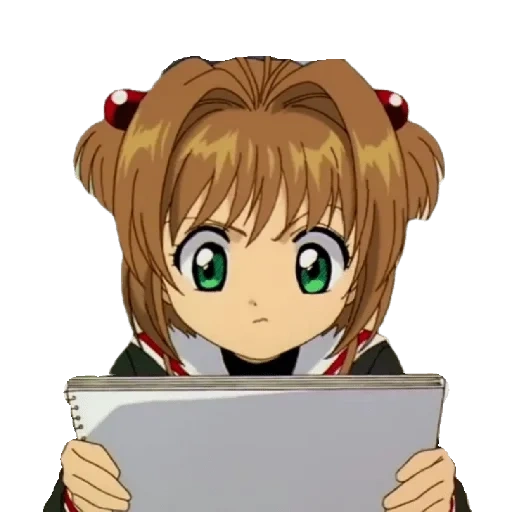 sakura, sakura kinomoto, personajes de anime, cardcaptor sakura, capturas de pantalla de sakura kinomoto