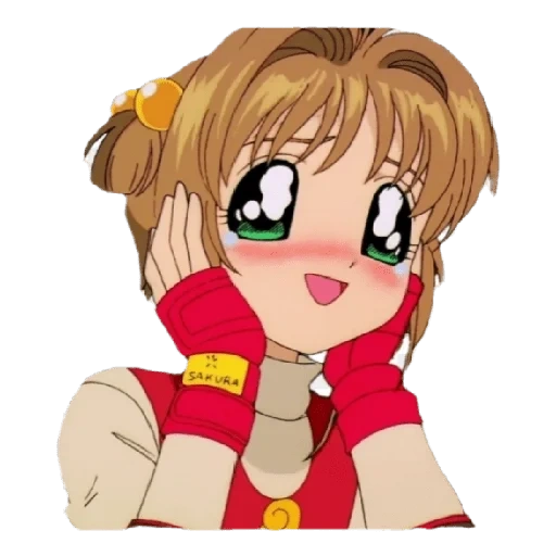 sakura kinomoto, cardcaptor sakura, cardcaptor sakura clear card, papel de anime do apanhador de cartão de flor de cerejeira, série de animação de flor de cerejeira kakapto