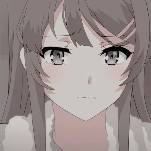 anime girl, personnages d'anime, anime de sakurajima, anime de sakurajima mei, capture d'écran de sakurajima mai