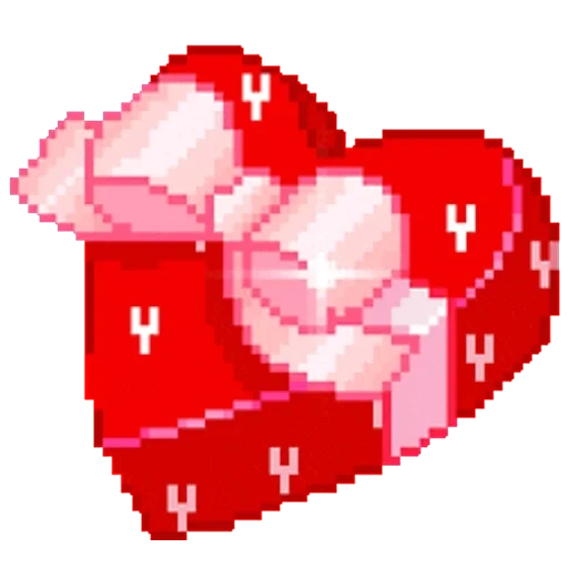 анимашки сердечки, анимация сердечки, пиксельные сердечки, пиксельное розовое сердце, анимашки сердечки коробки