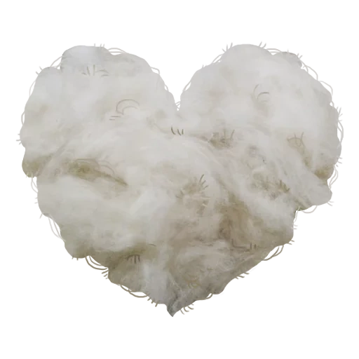 vata, laine de fibre, tissu synthétique, fibre de polyester, plain-poule à remplir