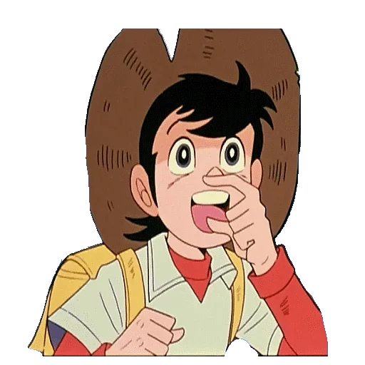 garçon, héros de l'anime, anime benji, tsurikichi sanpei clower, mirai shown conan ii taiga adventure