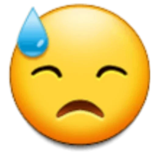 text, emoji, facial expression, look sad, sad emoji