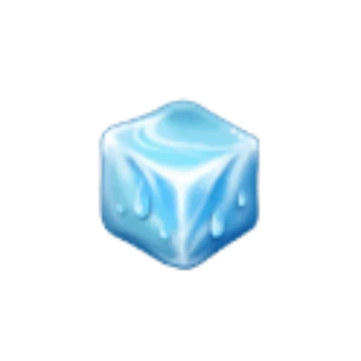 эмоджи лед, кубик льда, эмодзи лёд, айс эмодзи льда, куб льда символ