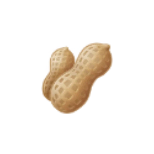 арахис, эмодзи орех, эмодзи арахис, эмоджи арахис, арахис белом фоне