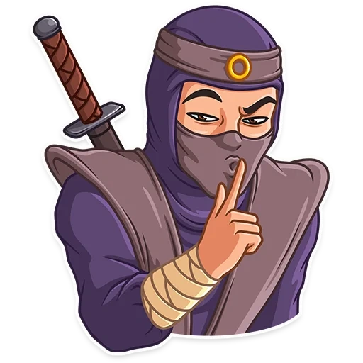 ninja, samurai, emoji ninja, ninja face art