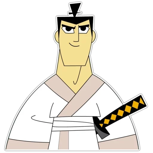 samurai, samurai jack, karakter samurai jack, gaya samurai jack