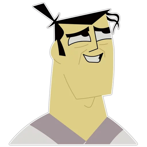 samouraï jack, le visage est samouraï, samurai jack gifs, samurai jack sourire, samurai jack jack scotant partie 2